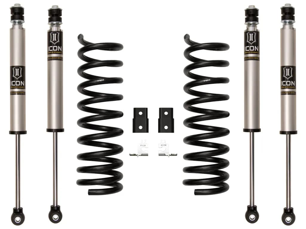 ICON 2014-2026 Ram 2500 4WD, Diesel, Coil Spring Rear, 2.5" Lift, Stage 1 Suspension System