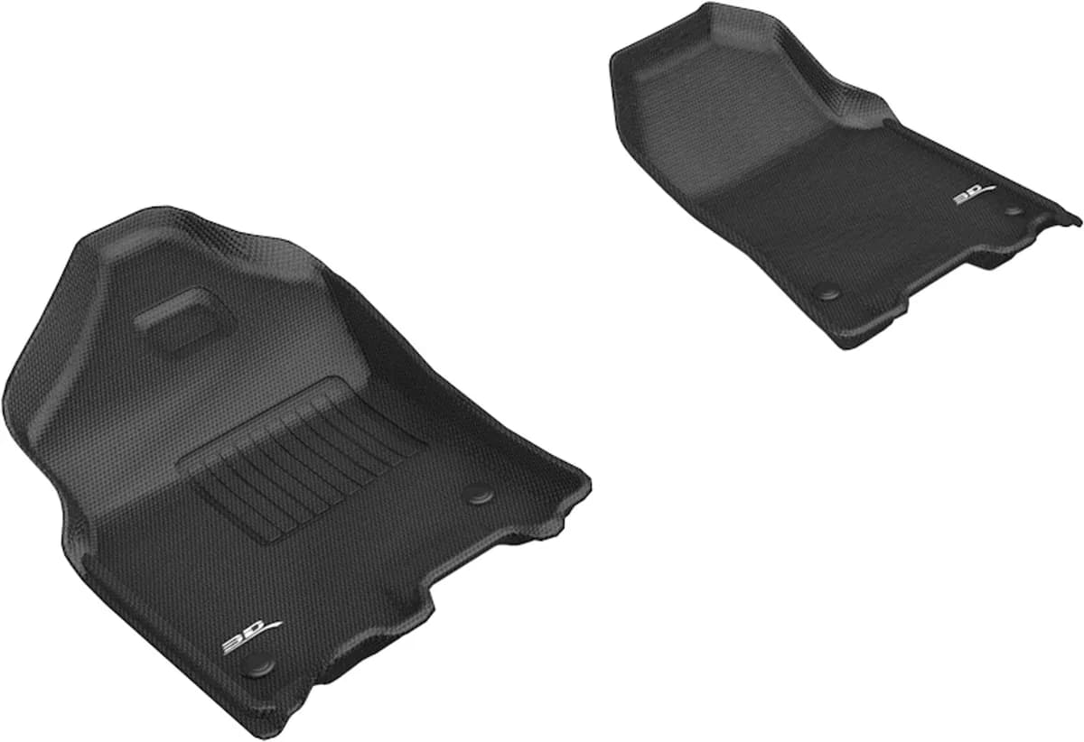 19c RAM 1500 Crew Cab Kagu Black 1st Row Bucket Seats Floor Liner