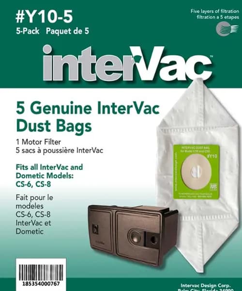 Y10-5 Dust Bags Cs-6 & Cs-8 Models