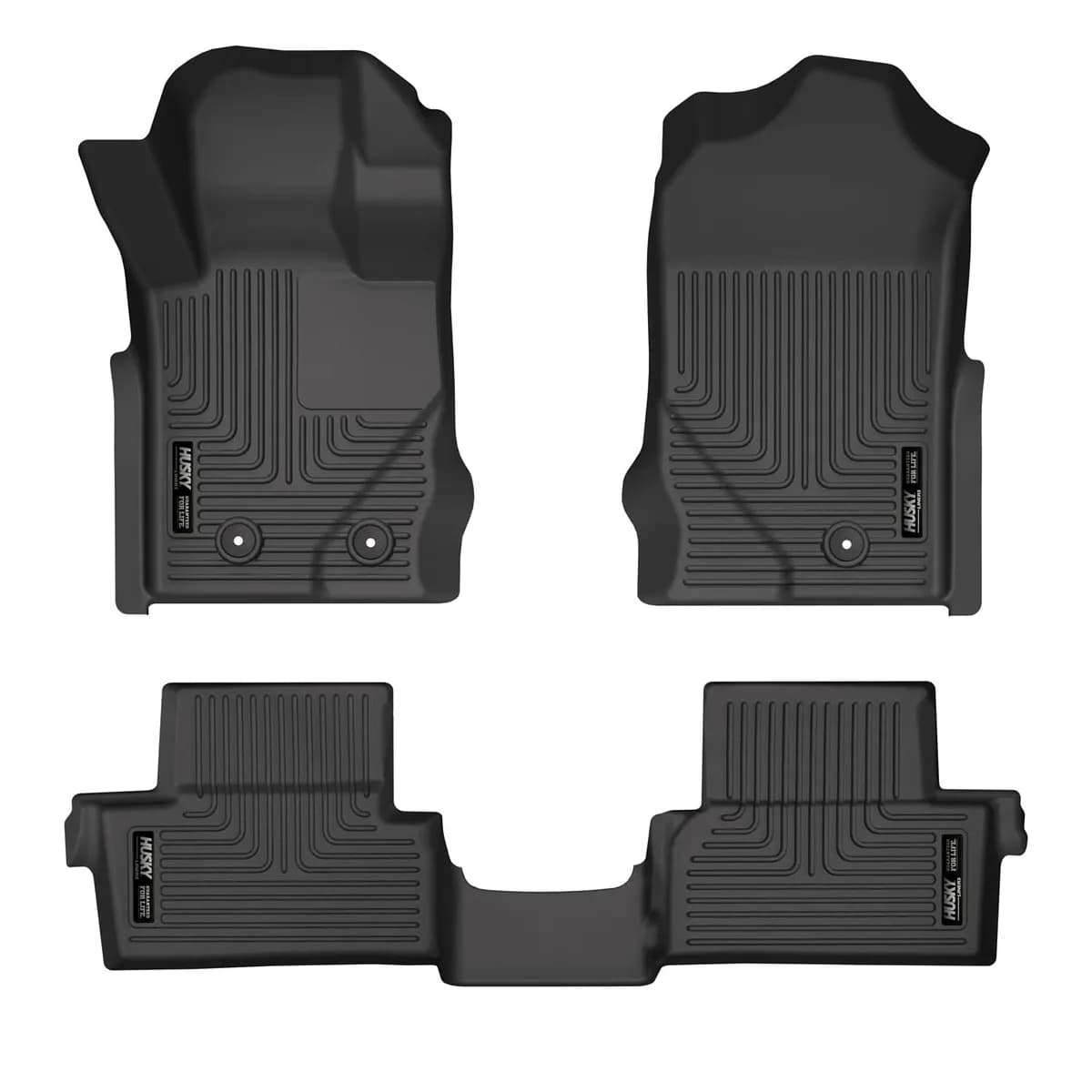 Husky Liners Weatherbeater Front and 2nd Seat Floor Liner Set - Bronco 2dr 2021+