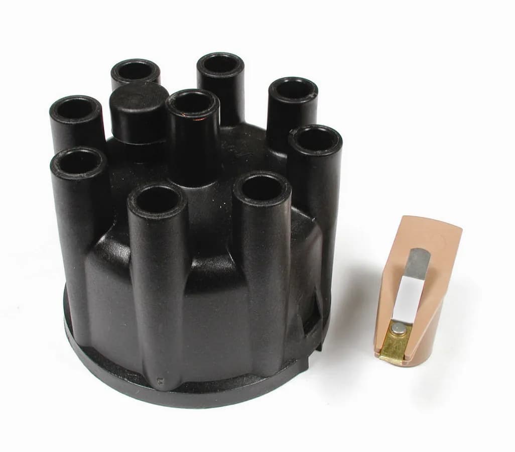Distributor Cap & Rotor Kit - Socket Style - Black - 8321, Cap and Rotor Kit, Black, Socket Style, Kit