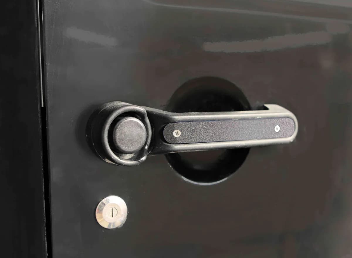 Doors 2007-2018 Handle Accents 2 Doors Plus Tailgate Bare Metal