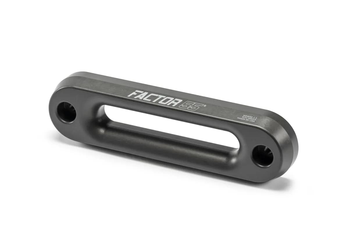 Hawse Fairlead 1.5 Inch Thick Gun Metal Gray Factor 55