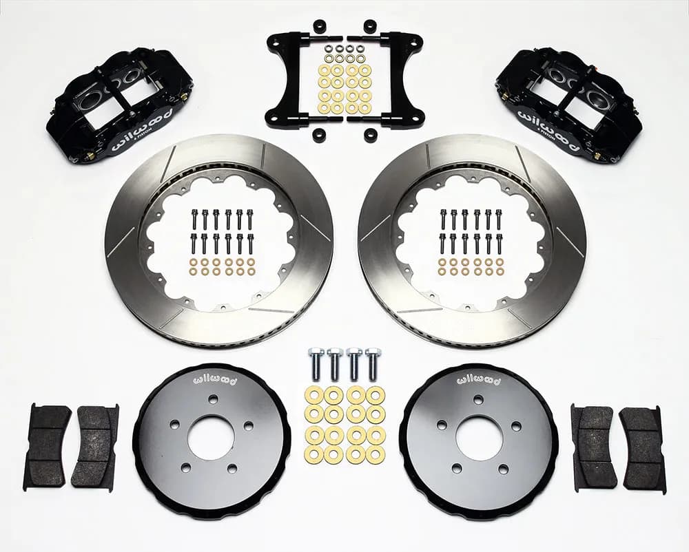 2007 - 2013 Infiniti, Nissan Forged Narrow Superlite 6R Big Brake Front Brake Kit (Hat) - 140-11584