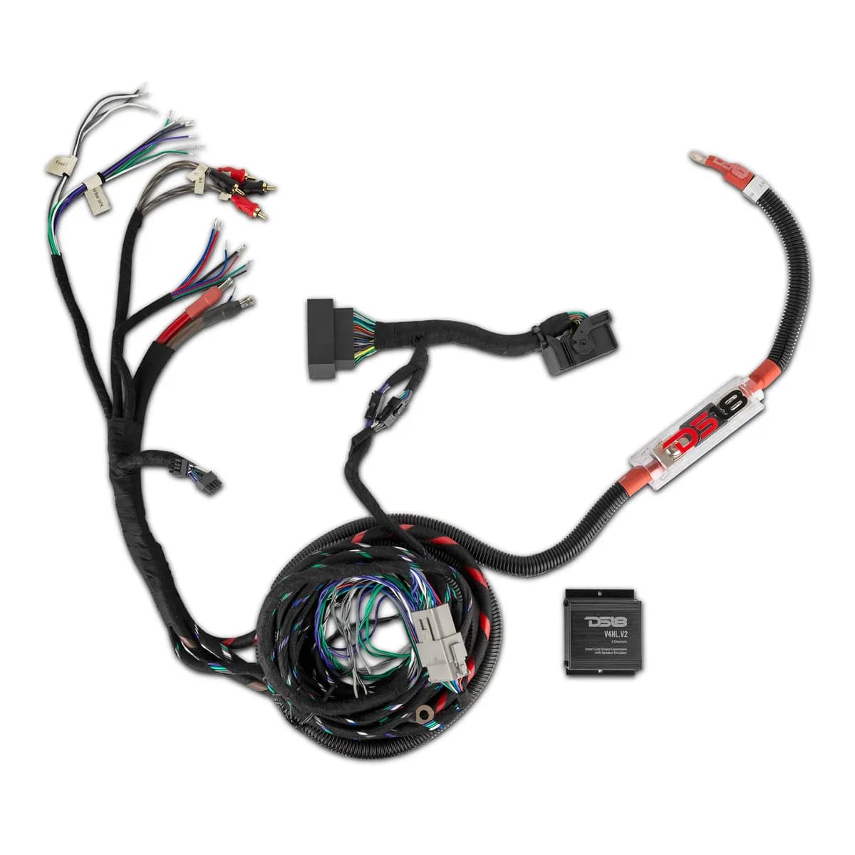 Jeep Jl/Jlu/Jt | Harness | Plug And Play | For Jl- Sbar Overhead Soundbar System | Amplifier And Sqbass Underseat Subwoofer
