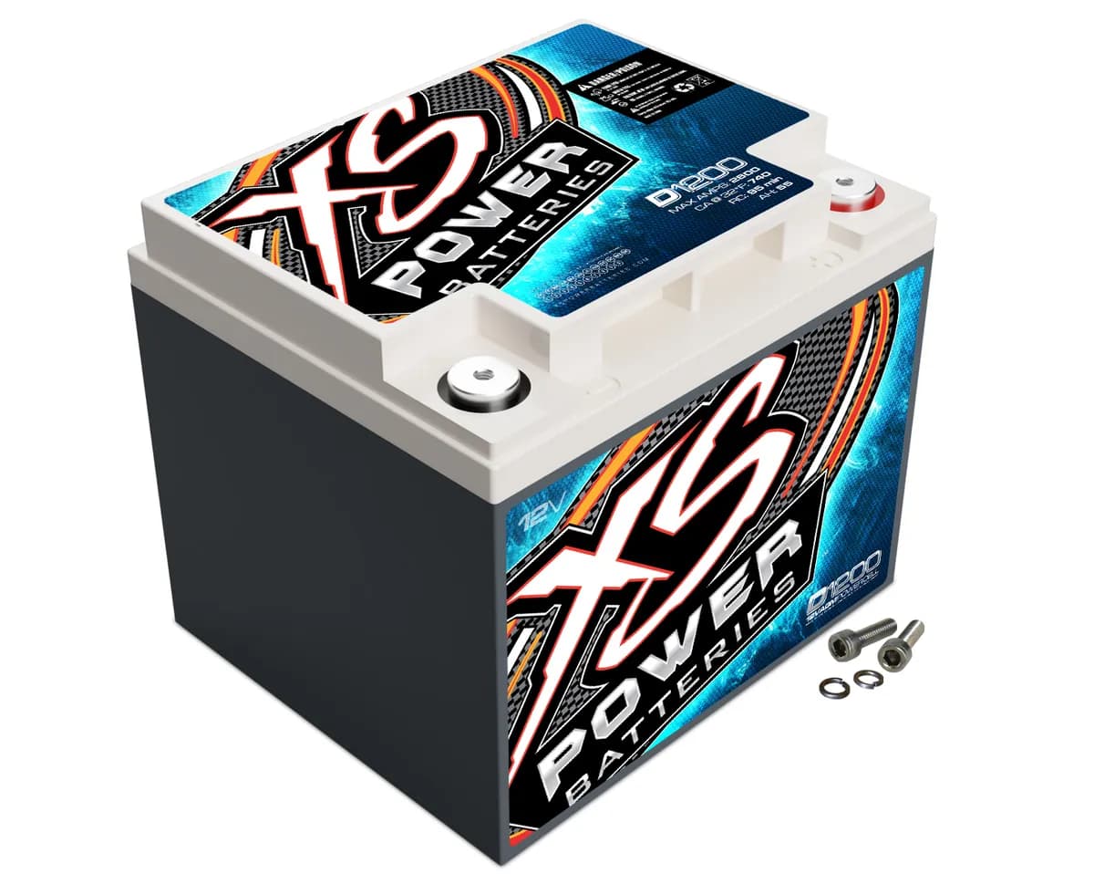 12v Agm Battery Max Amps 2600a Ca: 725 Ah: 44 1500w / 3000w