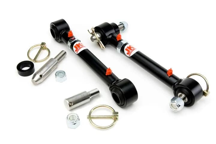 Quicker Disconnect Sway Bar Links 2.5 Inch-6.0 Inch Lift 2007-2018 Jeep Wrangler JK JKS Manufacturing