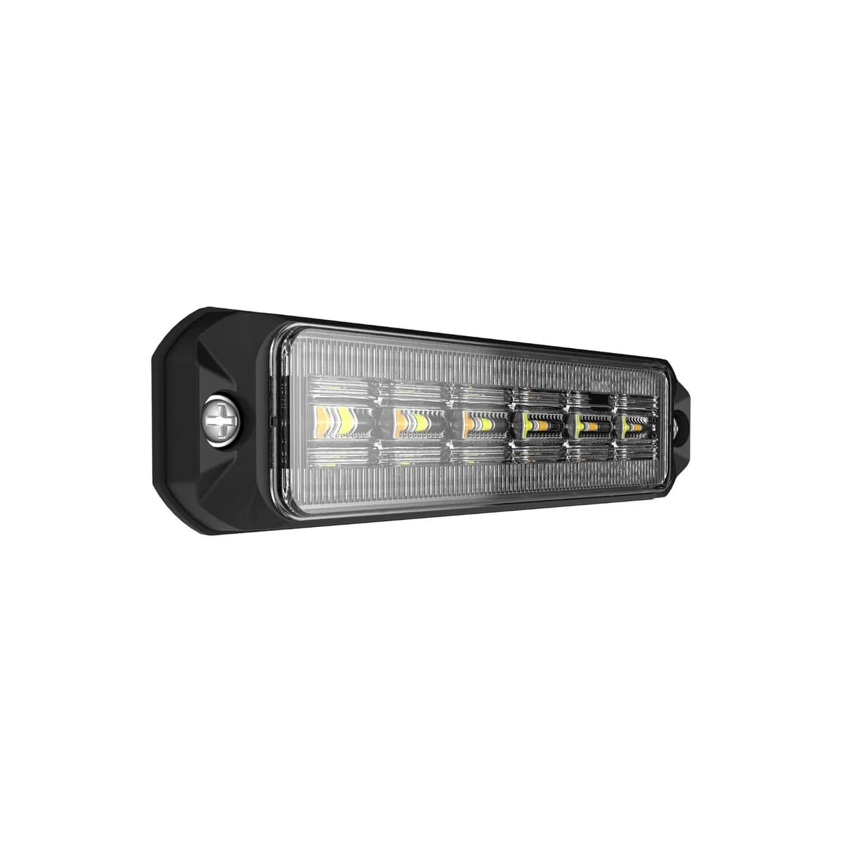 4in Surface Mount LED Strobe Light Slim Work Baramber/Green