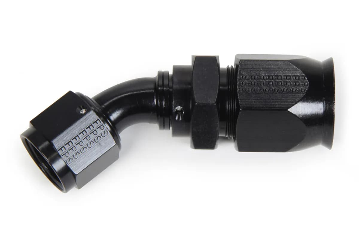 #12 Racerite Reusable Ptfe Hose End 45 Degree