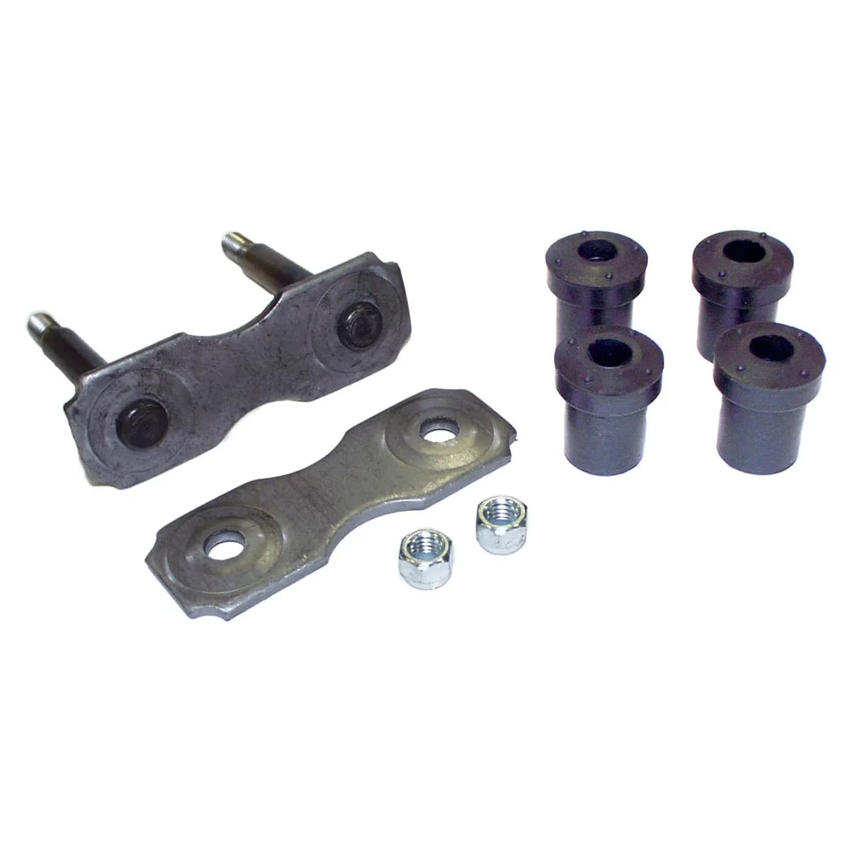 Crown Automotive Jeep Replacement 5357620K Front Leaf Spring Shackle Kit for 1976-1986 Jeep CJ-5, CJ-7, CJ-8