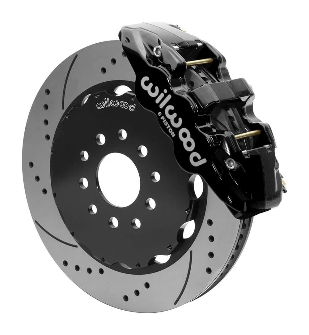 1962 - 2013 Buick, Cadillac, Chevrolet, GMC, Oldsmobile, Pontiac AERO6 Big Brake Front Brake Kit - 140-15705