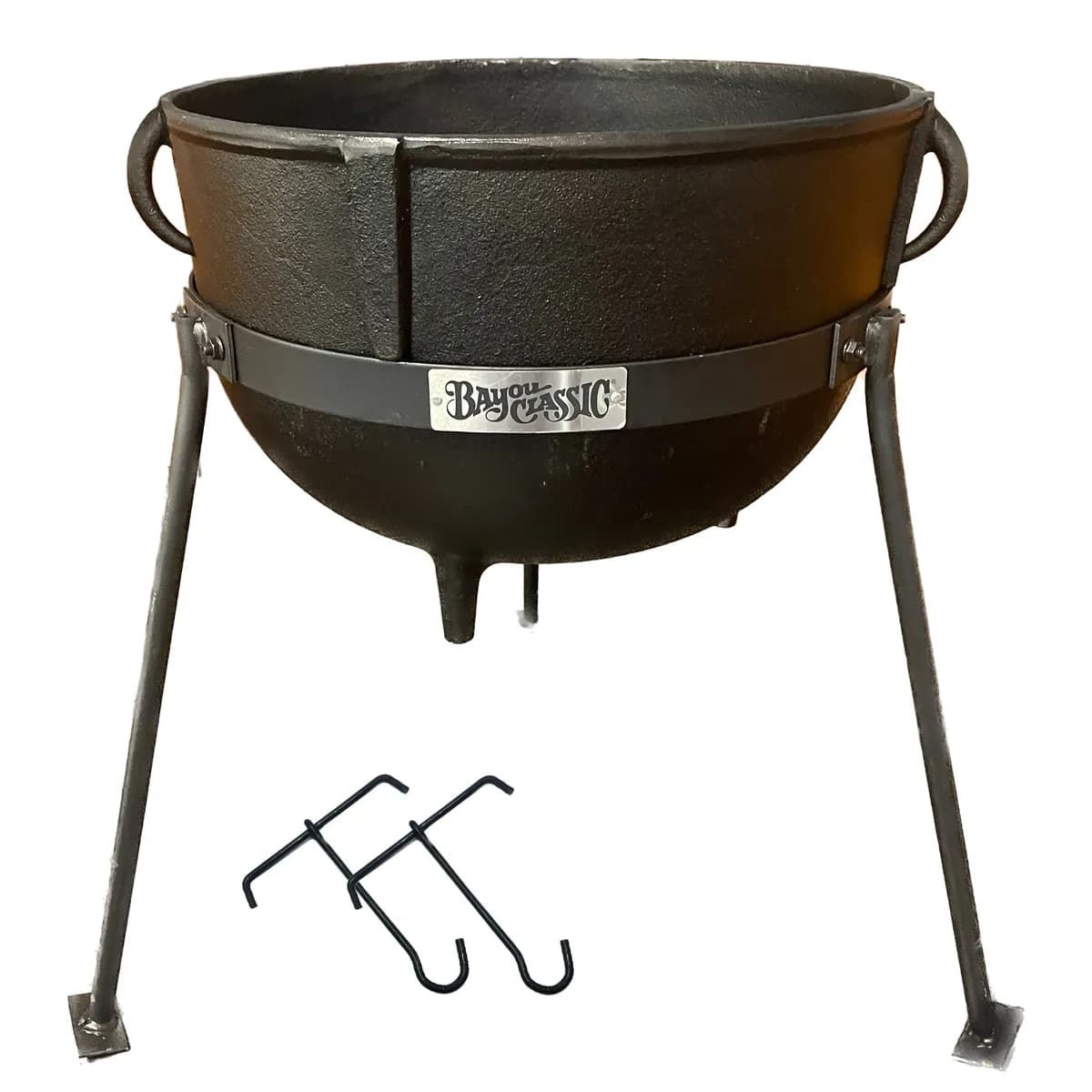Cast Iron Jambalaya Kettles with Stands