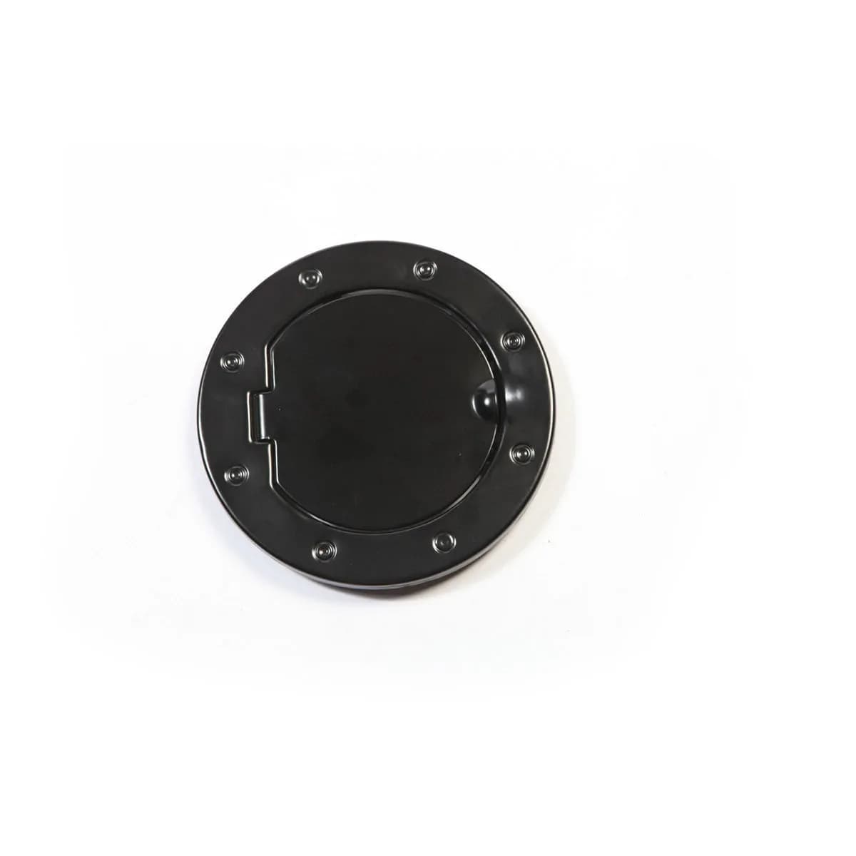 Rugged Ridge Non-Locking Black Aluminum Gas Cap Door - JK