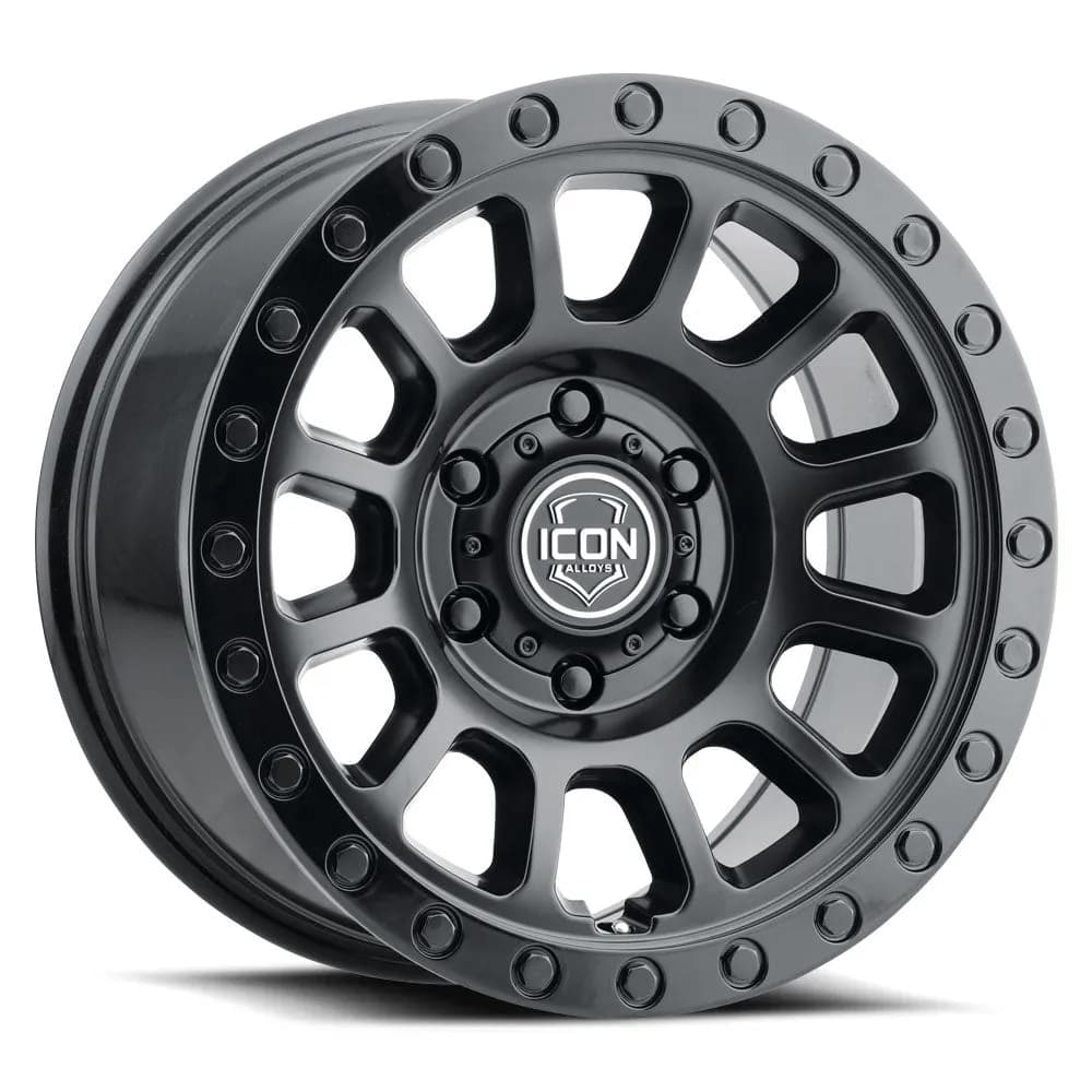 Icon Suspension Icon Alloys Hulse Dbl Black - 18 x 9 / 5 x 5 / -12mm / 4.5 bs 8018907345db