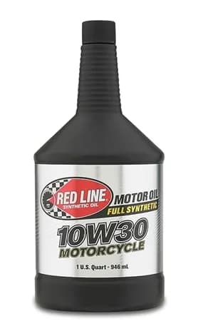 10W30 Motorcycle Oil Synthetic 1 Quart Red Line Oil