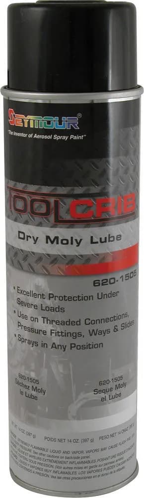 Seymour 620-1505 Tool Crib Dry Moly Lube 14 oz 620-1505