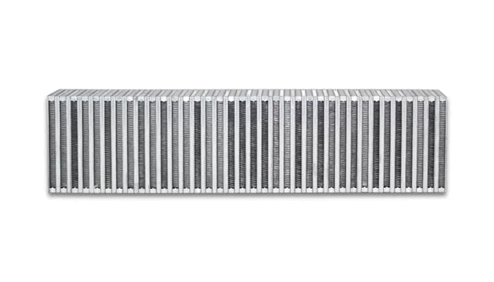 Vertical Flow Intercooler Core; 27 in. Core Width; 4.5 in. Core Thickness; 6 in. Height; 6061 Aluminum;