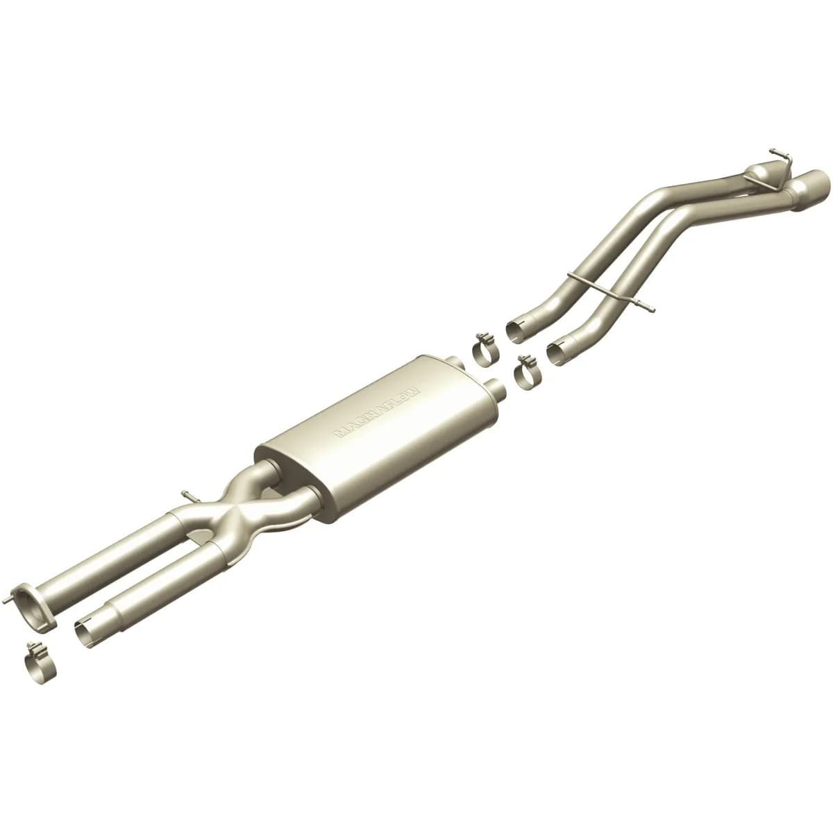 MagnaFlow 2003-2006 Hummer H2 6.0L Street Series Cat-Back Performance Exhaust System 15770
