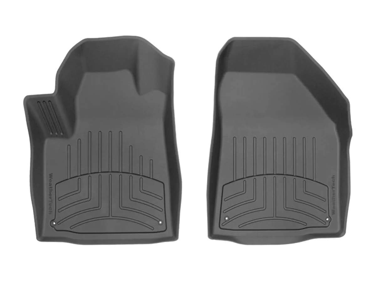 Black Front 3D Floor Mats Jeep Cherokee 2016 +