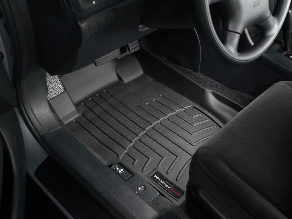 2003 - 2007 Honda Accord Black Front FloorLiner Fits Coupe only / 2003 - 2007 Honda Accord Black Front FloorLiner Fits Sedan Only