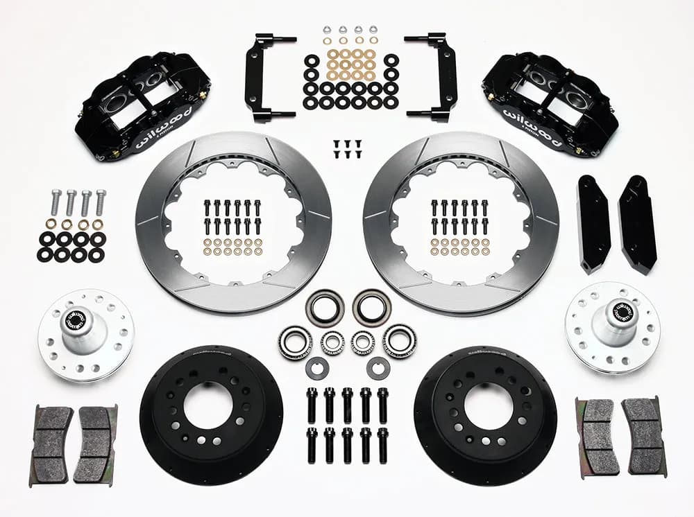 1970 - 1973 Ford, Mercury Forged Narrow Superlite 6R Big Brake Front Brake Kit (Hub) - 140-10220