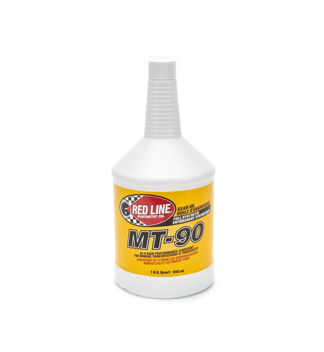 75W90 Gear Oil MT-90 Manual Transmission GL-4 1 Quart Red Line Oil