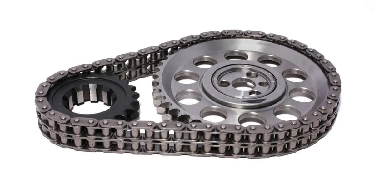 COMP Cams 7136 Keyway Adjustable Billet Timing Set for OE Roller Chevrolet 305-350 Small Block