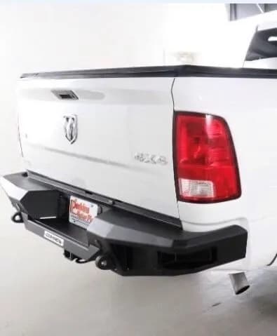 10c RAM 2500/3500 HD Br20 Rear Bumper Replacement Textured Black