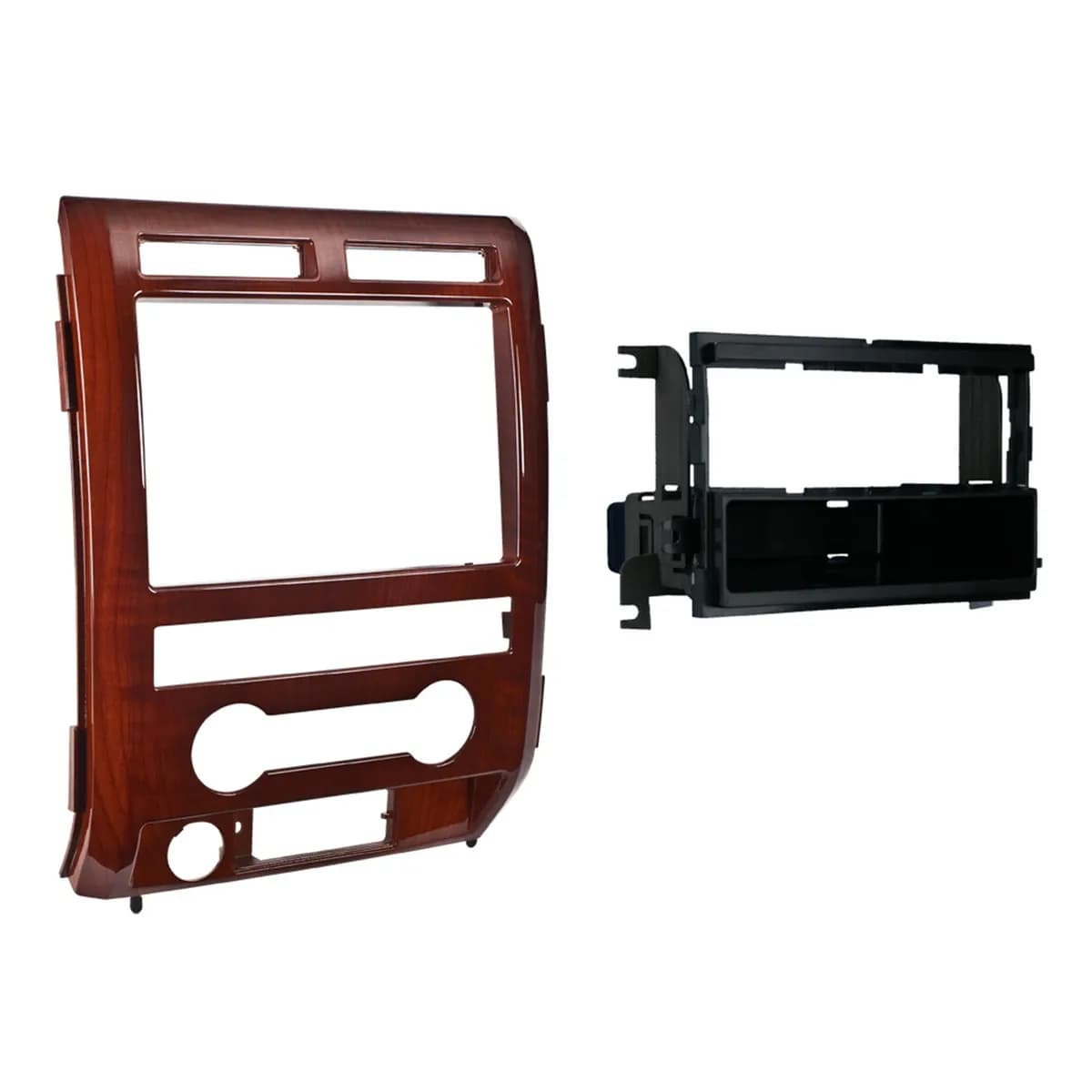 TURBOKits; Radio Installation Kit; Incl. Installation Instructions/Hardware; Single DIN; For Non NAV Models w/Driver Info Buttons; M-Maple;
