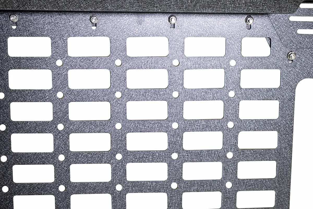 Fishbone Offroad Chase Rack Molle Window Panel for 2020 & Up Jeep Gladiator FB21262