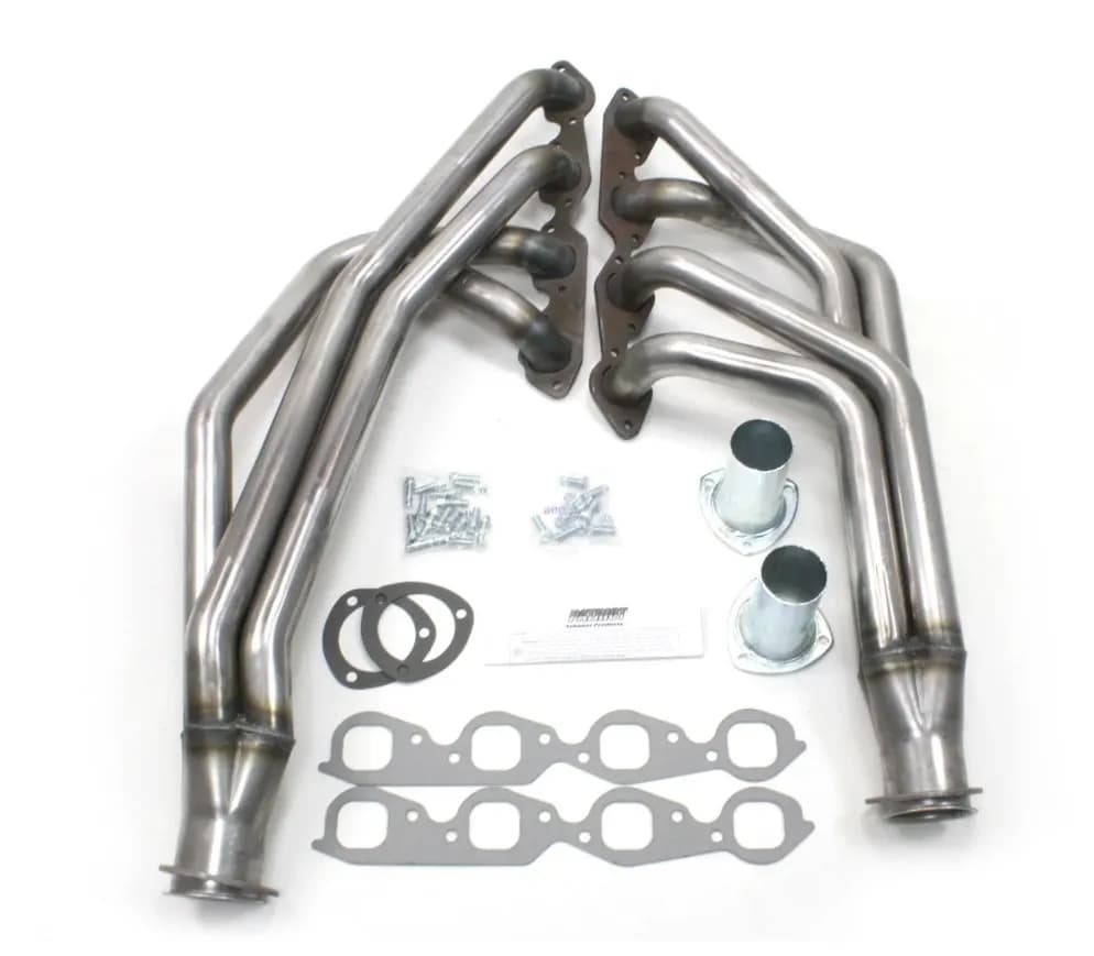 Patriot Long Tube Header 55-57 Chevrolet 396-502 BBC 1 7/8" Primary 3" Collector Raw Steel H8023