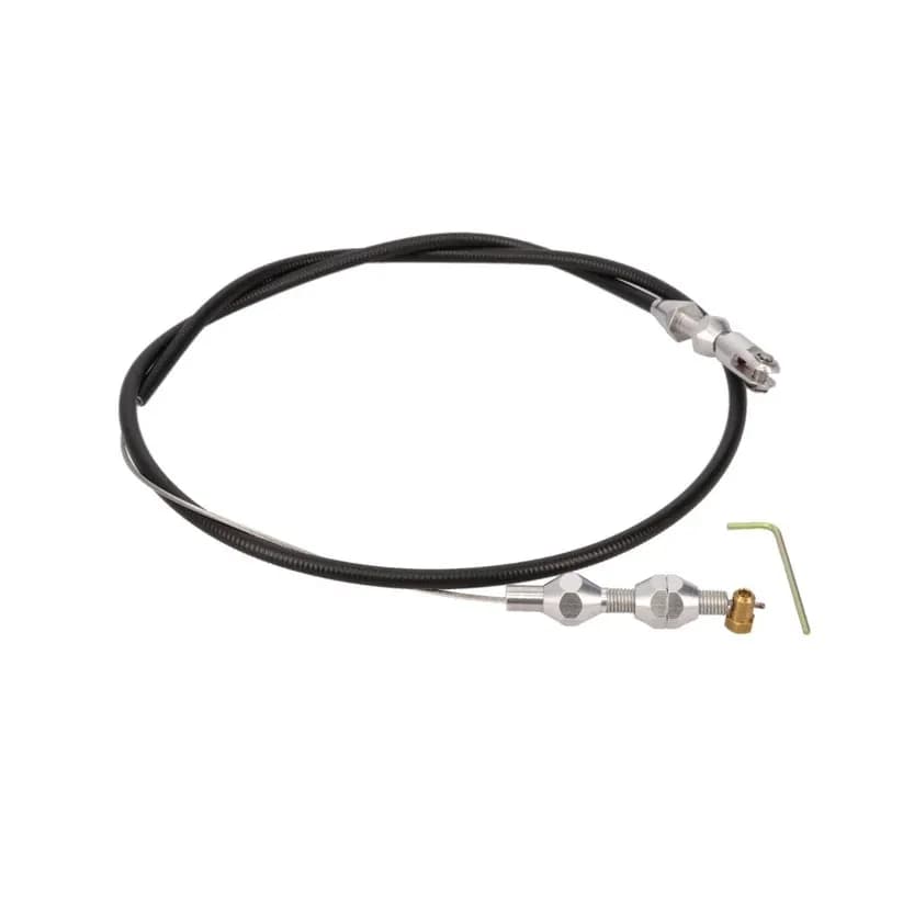 Throttle Cable; LS; 36 Inch; Braided Stainless Steel