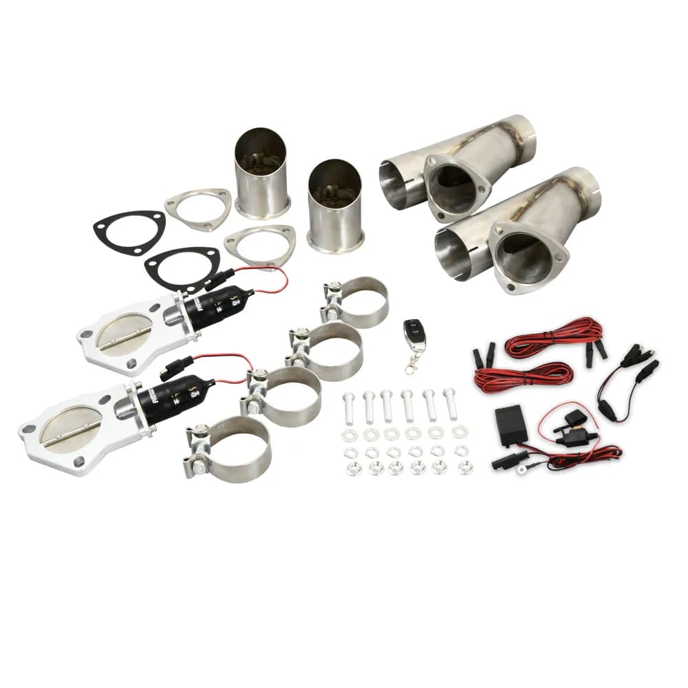 Patriot 3" Electric Cutout Dual System w/remote