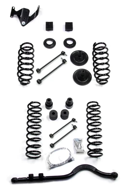 0718 Wrangler 4DR 3in Lift Kit W/Front Trackbar no Shocks