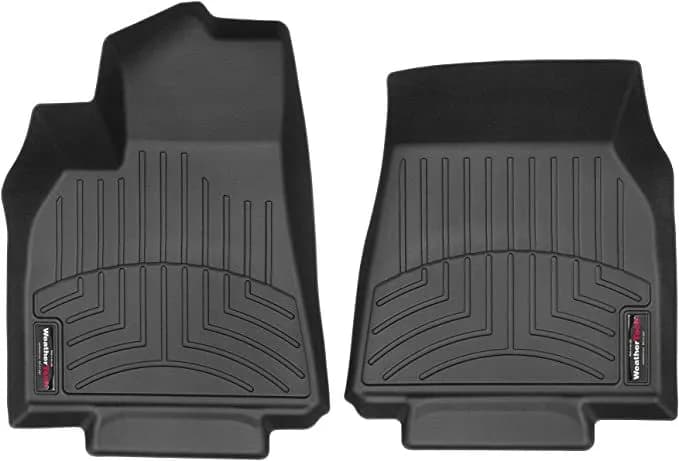 FloorLiner™ DigitalFit®; Black; Front;