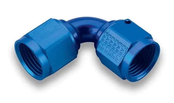 90 Deg. Bent Inbin Nut to Inbin Nut