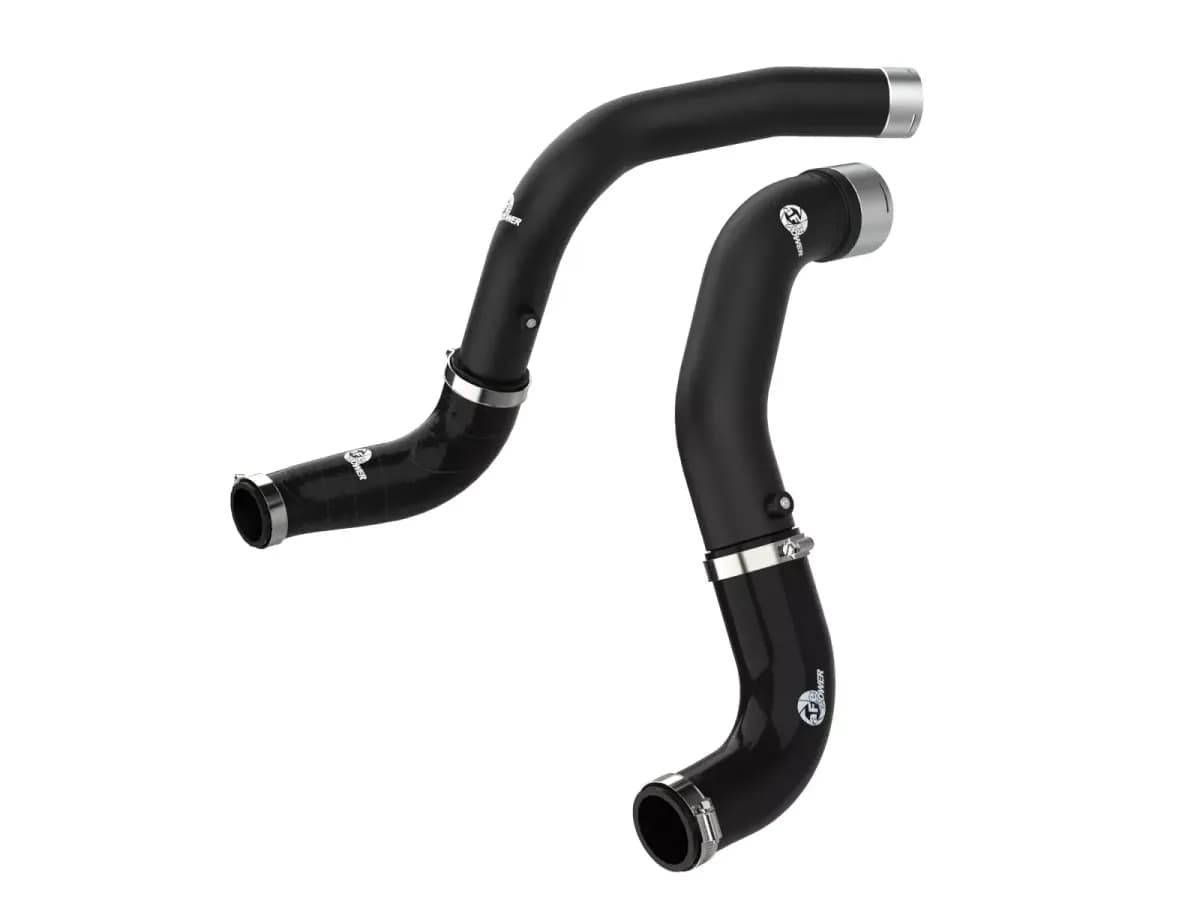 BladeRunner 3 IN Aluminum Hot and Cold Charge Pipe Kit Black Jeep Wrangler (JL) 20-23 V6-3.0L (td) EcoDiesel