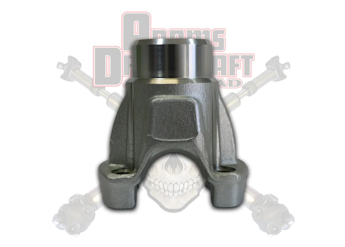 Adams Driveshaft 1310 Series Rear Forged Half Round CV Transfer Case Yoke - JK