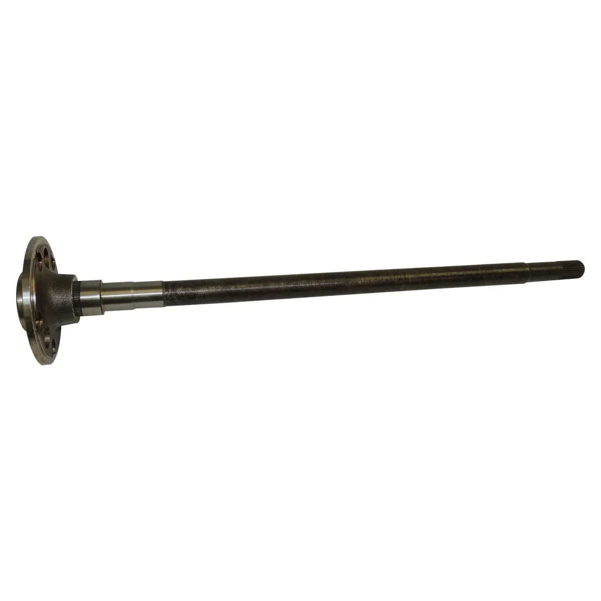 1984-1989 Cherokee XJ w/ Model 35; Flanged; 30.35in Long; 27 Spline; Rear Left; Axle Shaft Only 1987-1989 Wrangler YJ w/ Model 35; Flanged; 30.35in Long; 27 Spline; Rear Left; Axle Shaft Only