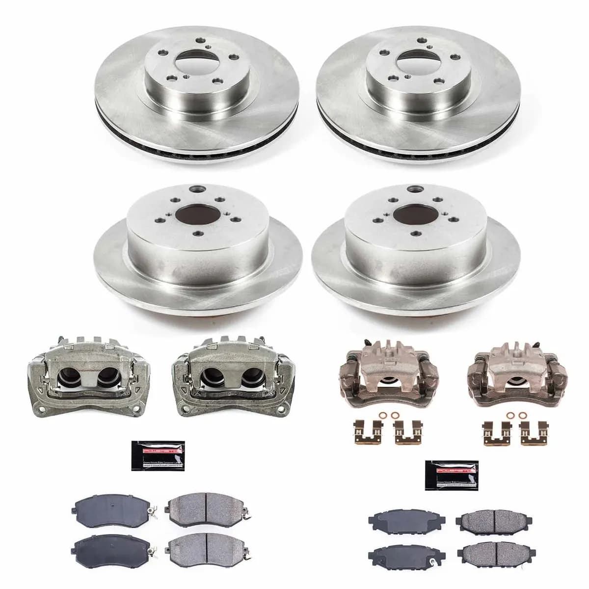 Front And Rear Subaru Impreza 2012-2016 Autospecialty Kit w Cals