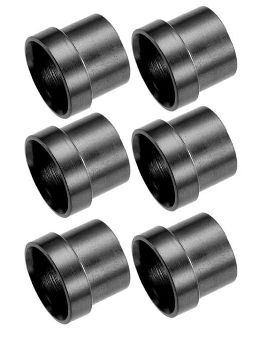 04 Aluminum Tube Sleeve Black (Use With An81804) Black 6/Pkg