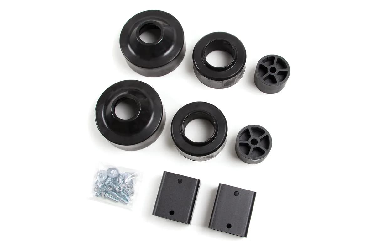 2007-2011 Jeep JK 2dr/4dr 2 Suspension Lift Kit - Front Coil Spacer Rear Coil Spacer - Nito Shocks