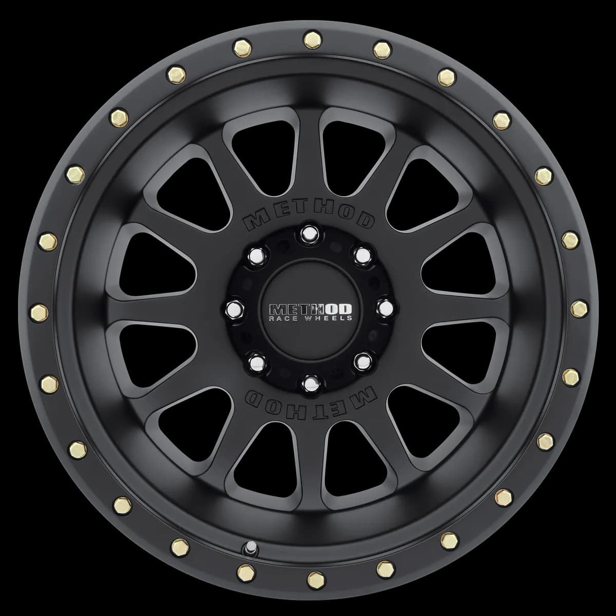 Aluminum Wheels 20x10 NV MR605 Bolt Pattern 8 On 170 Offset -24 Matte Black MB Method