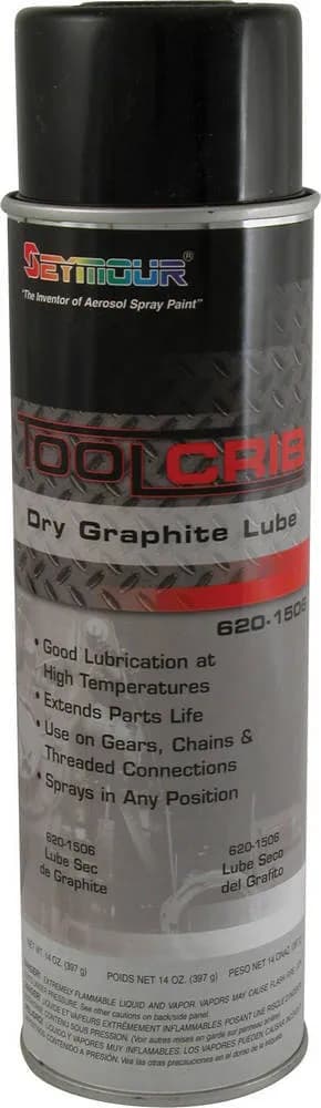 Seymour 620-1506 Tool Crib Dry Graphite Lube 14 oz 620-1506