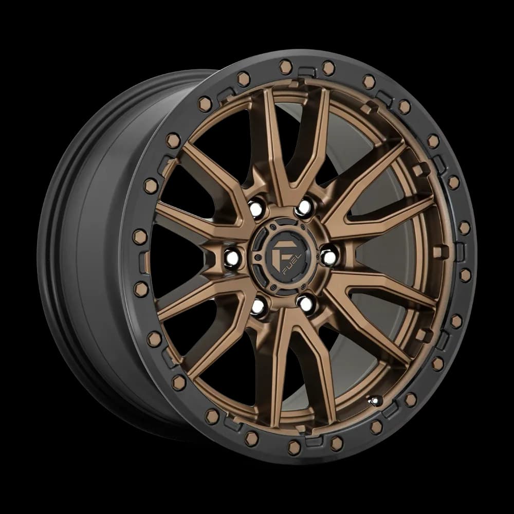 Fuel Wheels | Rebel | Matte Bronze Black Bead Ring