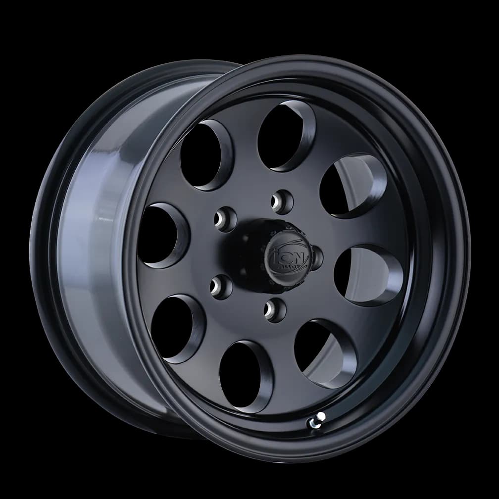 Cast Aluminum Wheels 171 MB 17x9 Matte Black 5 On 139.7 Bolt Pattern 0 Offset ION Wheels