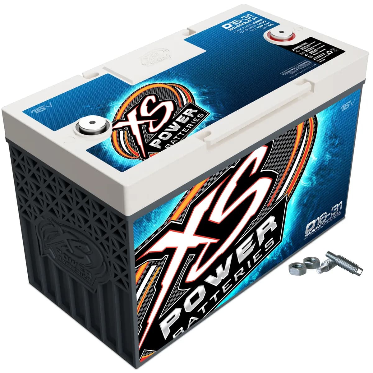 16v Bci Group 31 Agm Battery Max Amps 5000a Ca: 1100a Ah: 86