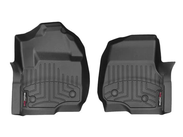 BlackFrontFloorLinerVinylFloorsFordF-250F-350F-450F-5502017VinylFloorsSuperCab