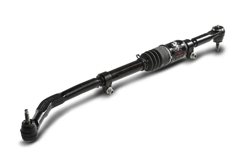 Jeep Drag Link No Drill Top Mount w/ Griffin Black Bellow Yeti XD For 07-18 Wrangler JK Steer Smarts