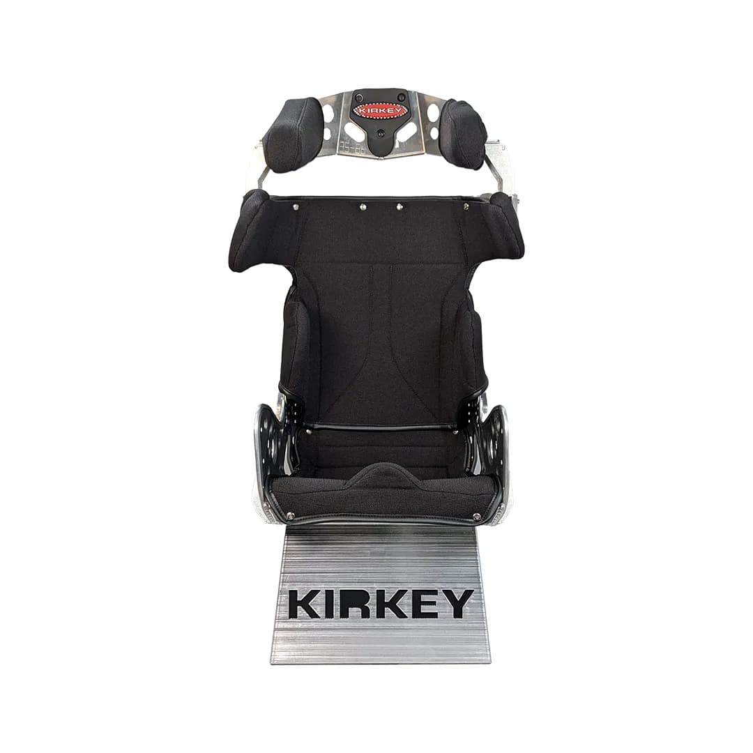 Kirkey Racing 85 Series Seat Kit - Aluminum 10Â° Layback Containment Seat with Black Cover